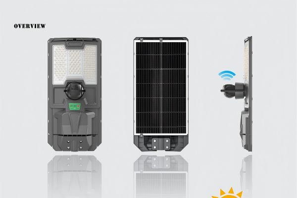 Solar Powered Street Lights with Camera