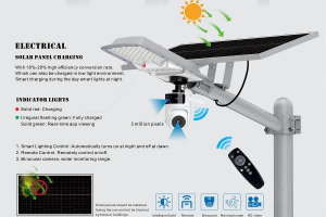 All in two Solar Street Light with Camera 07
