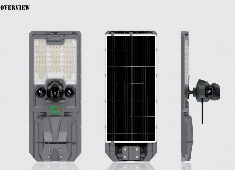 Solar lights with camera