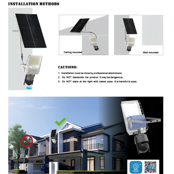 solar flood light with camera3