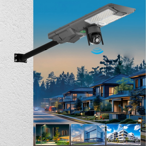 Solar Powered Street Lights with Camera