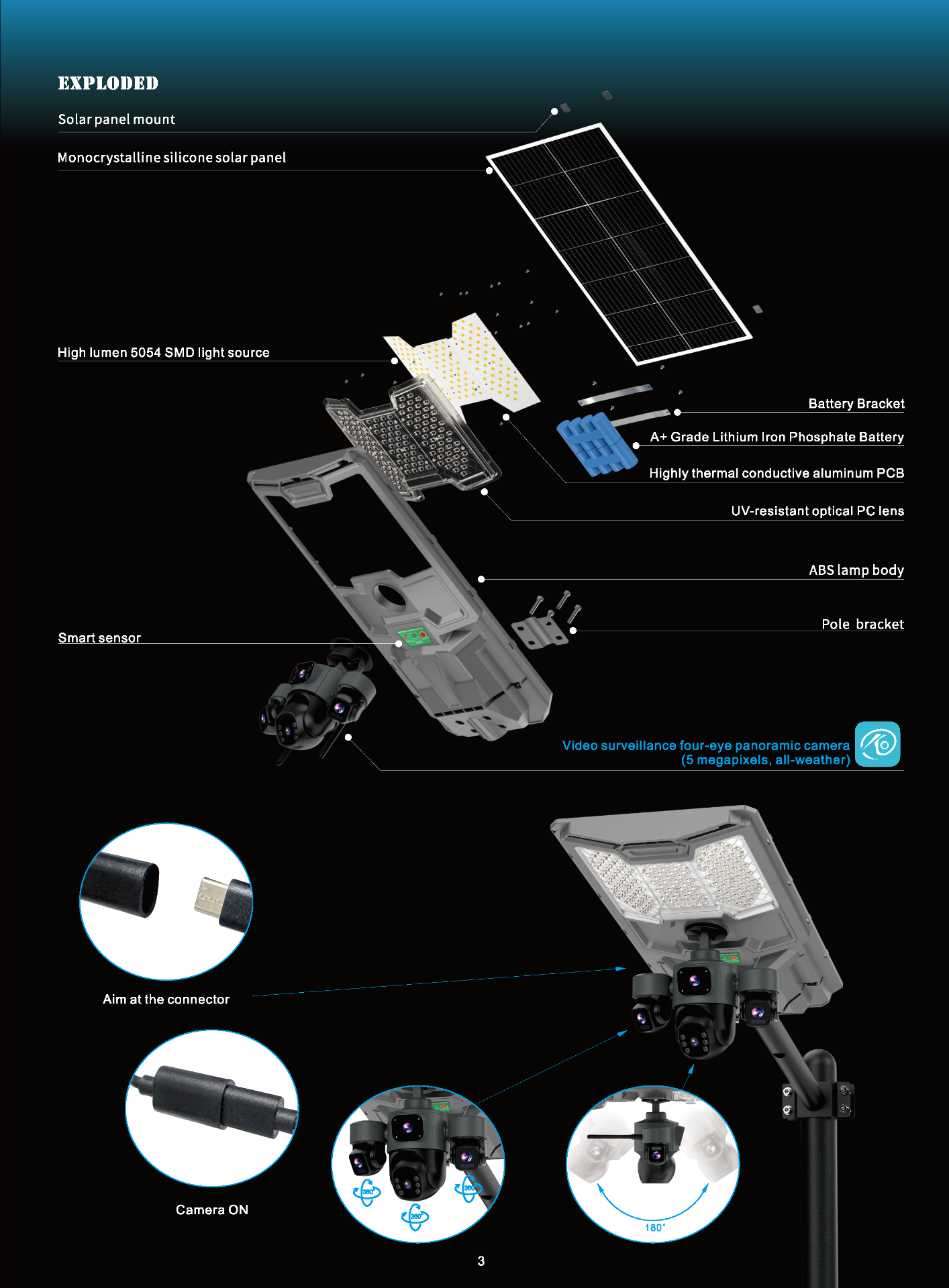 solar street light with camare_3 solar street light with camare_3