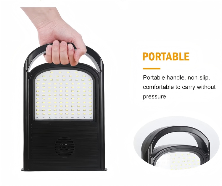 Portable Solar Rechargeable Emergency Light01
