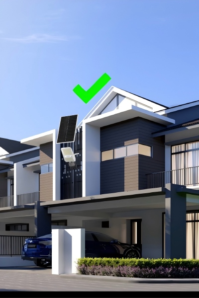 solar flood light with camera user01