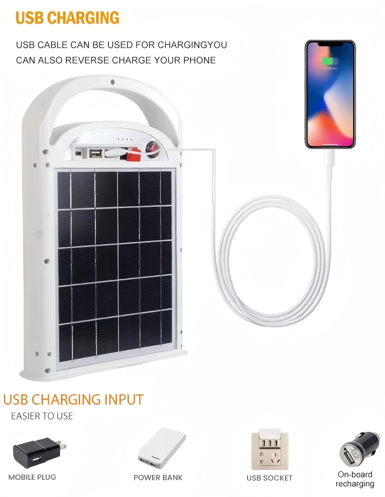 Portable Solar Rechargeable Emergency Light4