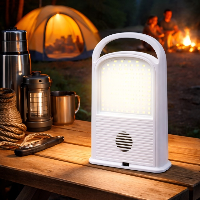 Portable Solar Rechargeable Emergency Light