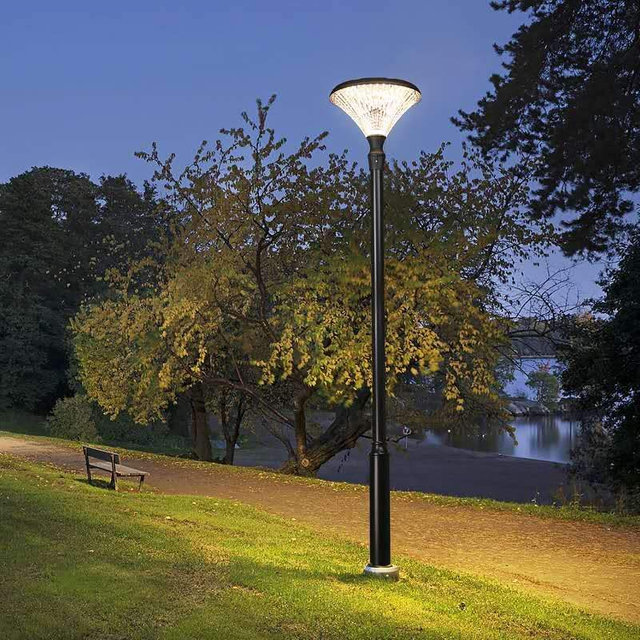 Solar & AC Hybrid LED Garden Light Manufacturer for Outdoor Projects SL-107
