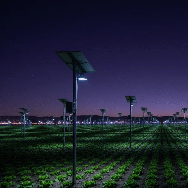Solar Street Light With Camera farm 
