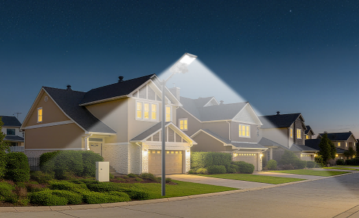 Solar Powered Street Lights with Camera