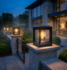 Decorative Solar LED Post Cap Light for Outdoor Landscape & Architectural Lighting SL-100