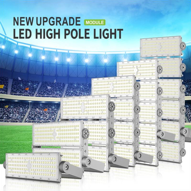Energy-Efficient LED Flood Light Module for Sports Stadiums and Tunnels GR-SD046