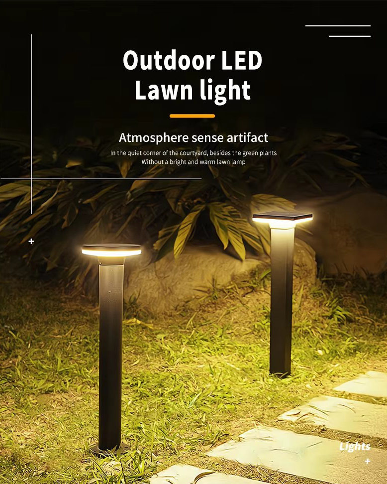 IP65 LED lawn light for outdoor use