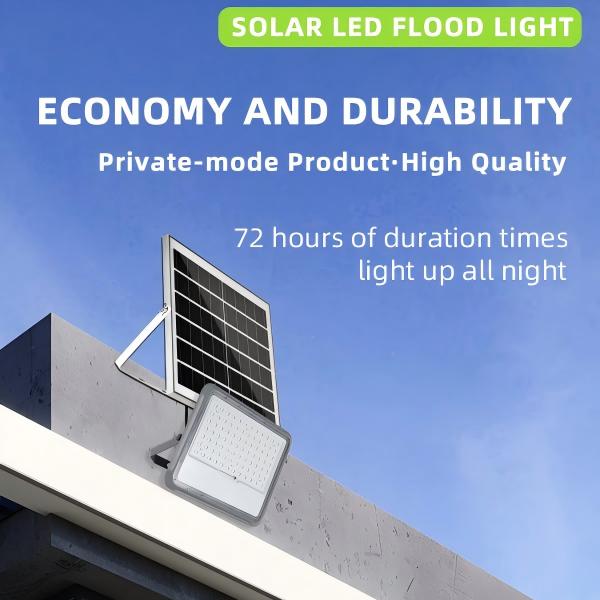 solar powered flood light