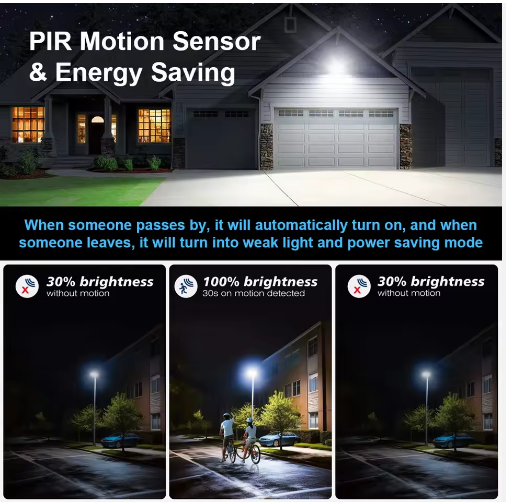 Energy-Saving Solar Flood Light for Outdoor Lighting656