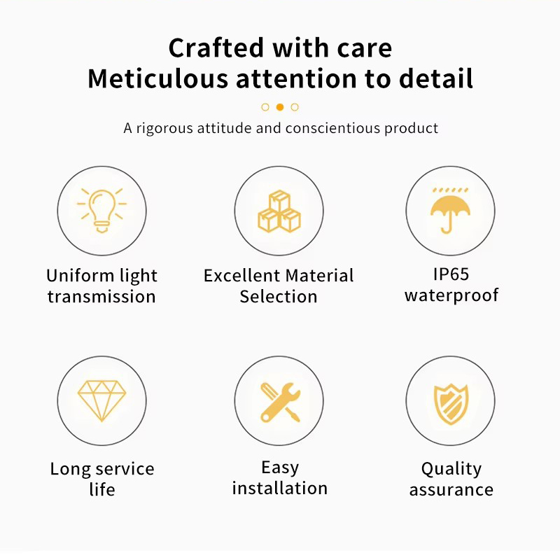 IP65 LED lawn light for outdoor use