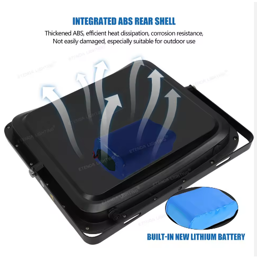 Energy-Saving Solar Flood Light for Outdoor Lighting000