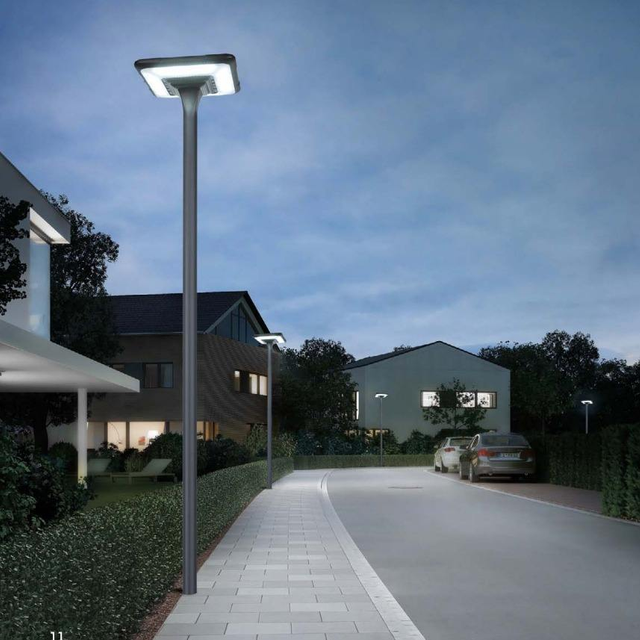 Solar & AC Hybrid LED Garden Light Manufacturer for Outdoor Projects SL-117