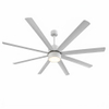 Straight-Blade LED Bedroom Ceiling Fan Light for Modern Indoor Lighting SN-020