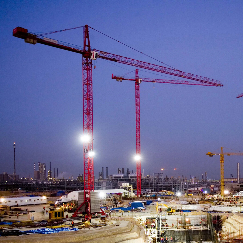 Solar Flood Lighting Systems-Construction sites