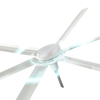 Straight-Blade LED Bedroom Ceiling Fan Light for Modern Indoor Lighting SN-020